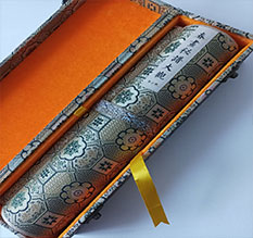 社旗书画装裱案例